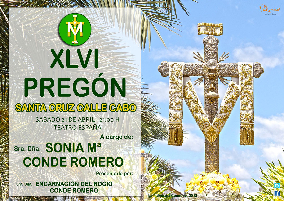 XLVI Pregón a la Santa Cruz de la Calle Cabo